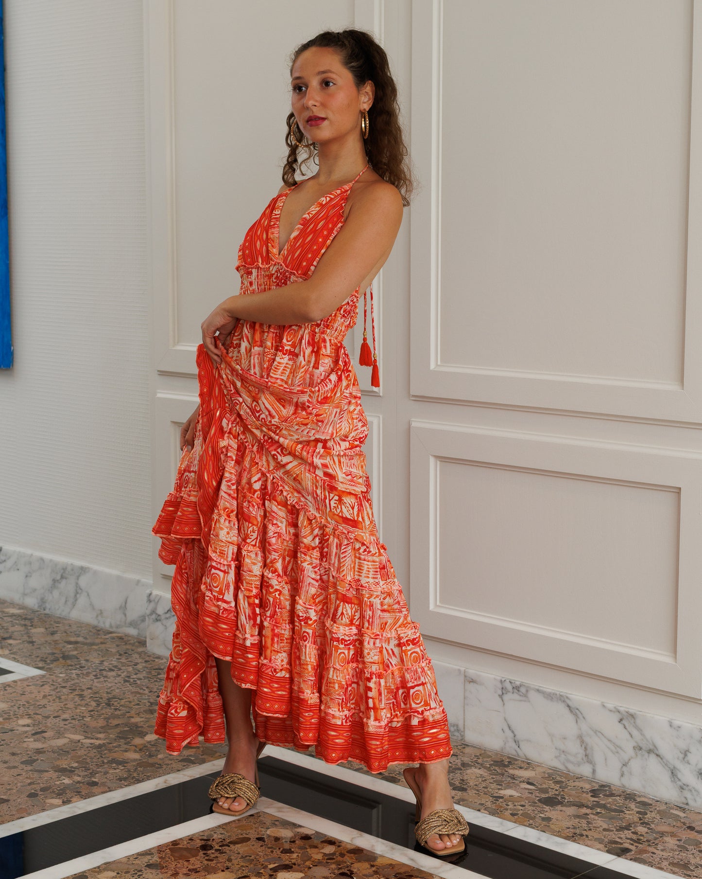 #10321-Long-Orange | Shizera Beauty