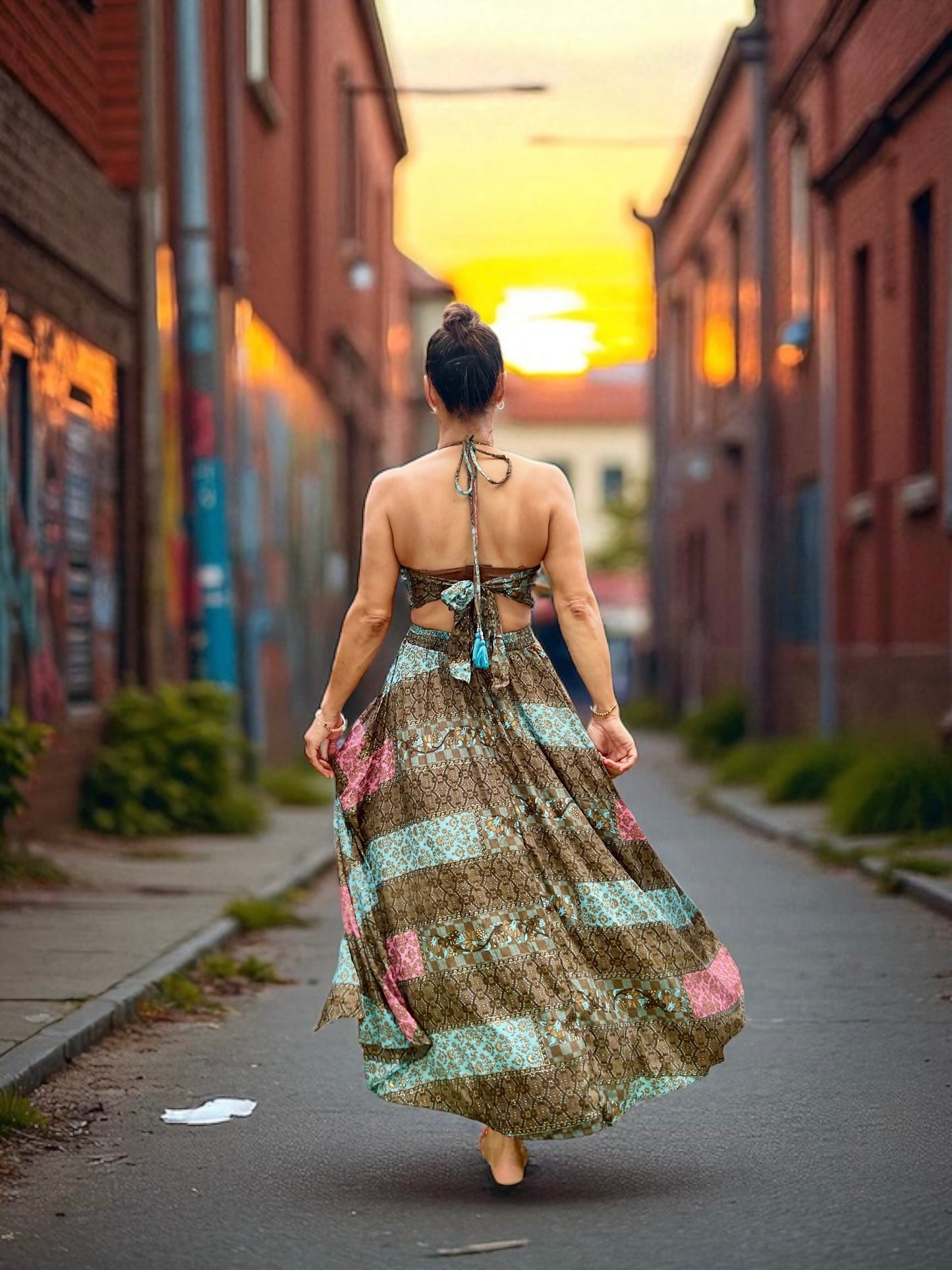 #10047-Brown-Green-Pink | Shizera Beauty