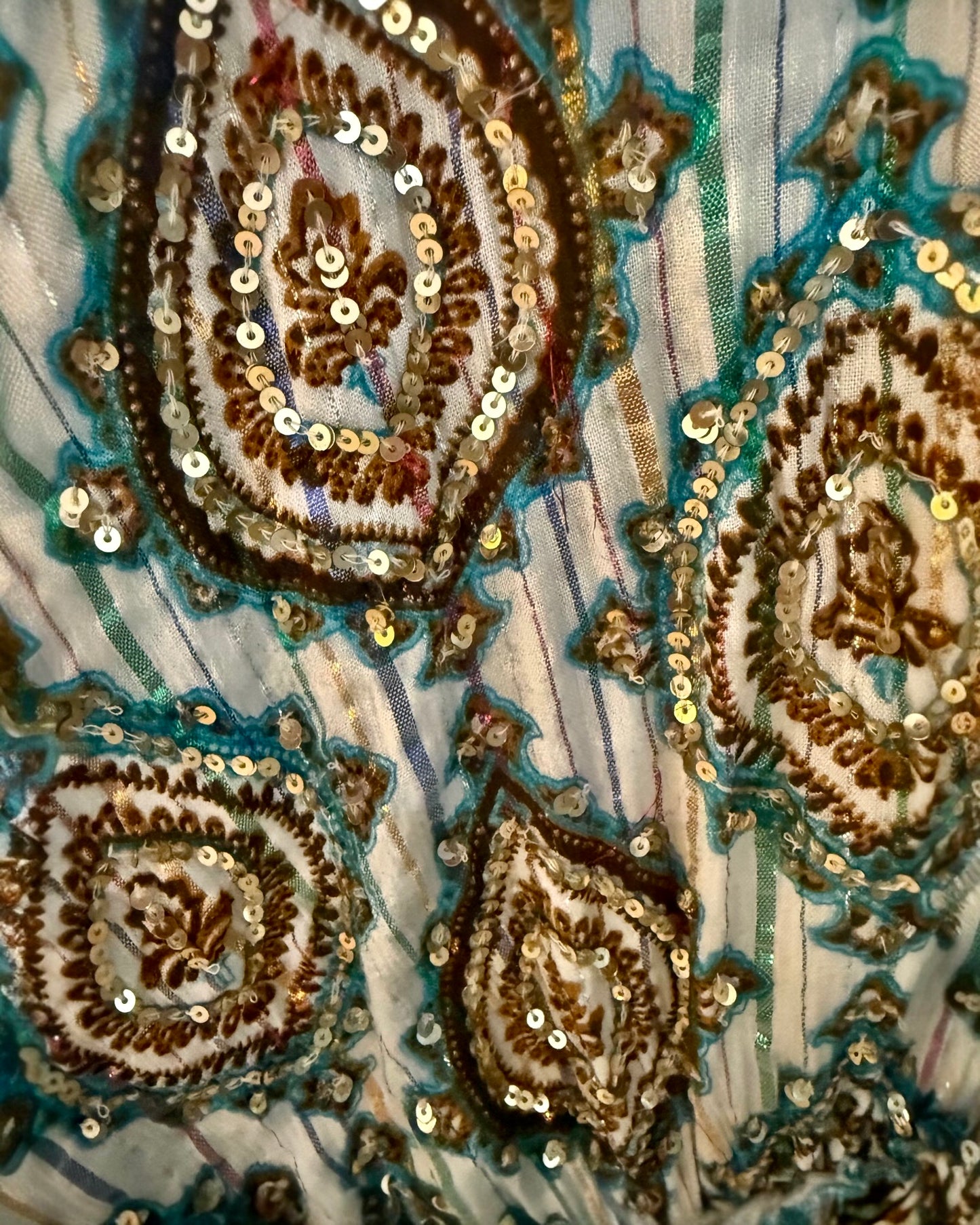 #11186 Short Dress with Brocaded Ornaments | Shizera Beauty