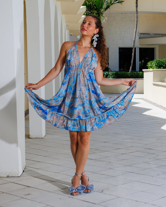 #10203-Short-Blue | Shizera Beauty
